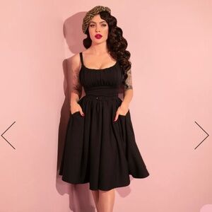 Vixen by Micheline Pitt Ingenue Dress in Black Medium